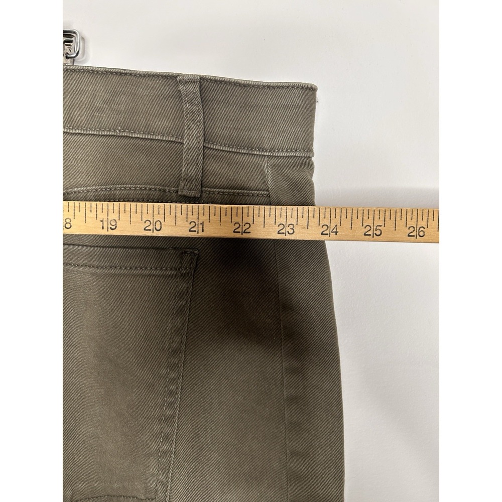 Terra & Sky High Rise Olive Green Barrel Jeans Women's Plus Size 24W New NWT - Picture 5 of 9